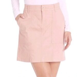 Prana Women’s Elle Organic Cotton Mini Skirt Outdoor in Blush Pink Size 10/30